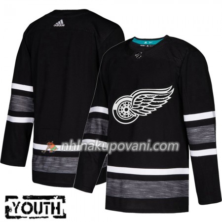 Detroit Red Wings Dresy Blank Černá 2019 NHL All-Star Adidas Authentic - Dětské Detroit Red Wings Dresy Blank Černá 2019 NHL All-Star Adidas Authentic - Dětské
